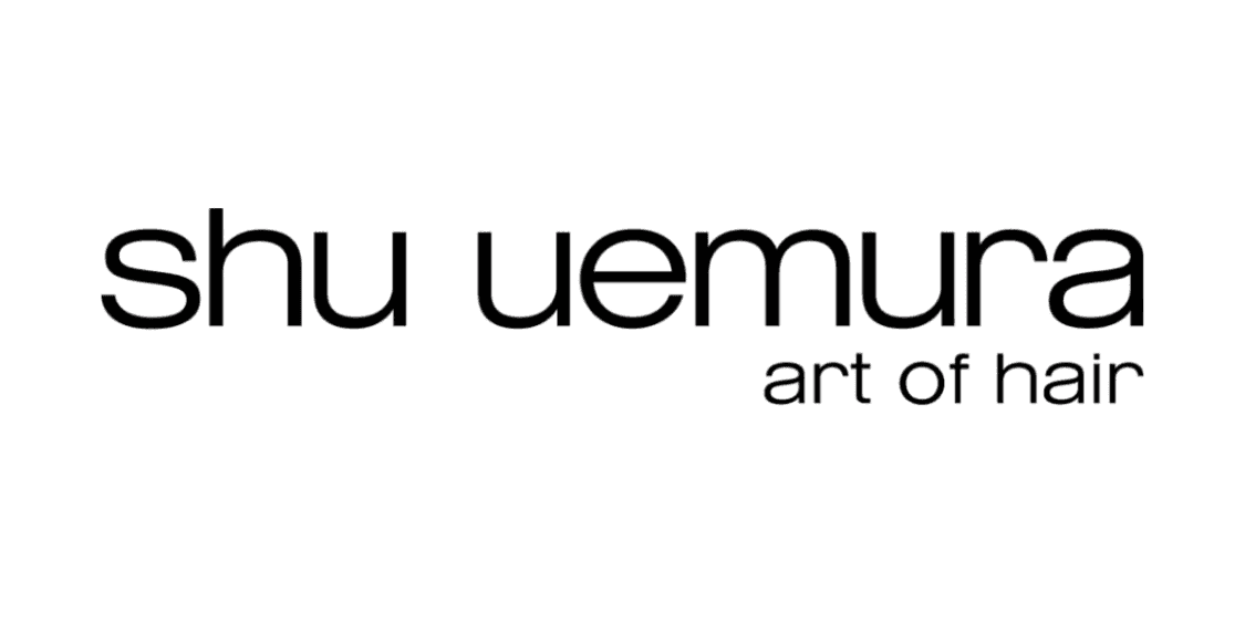 Shu Uemura Art of Hair logo in black text on a white background.